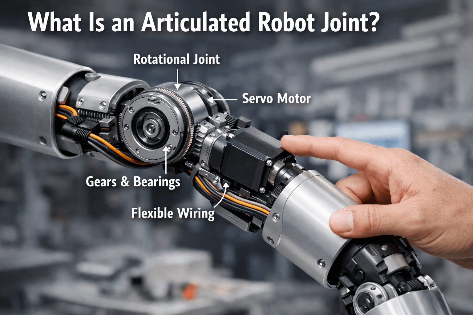 what is articulated robot joint