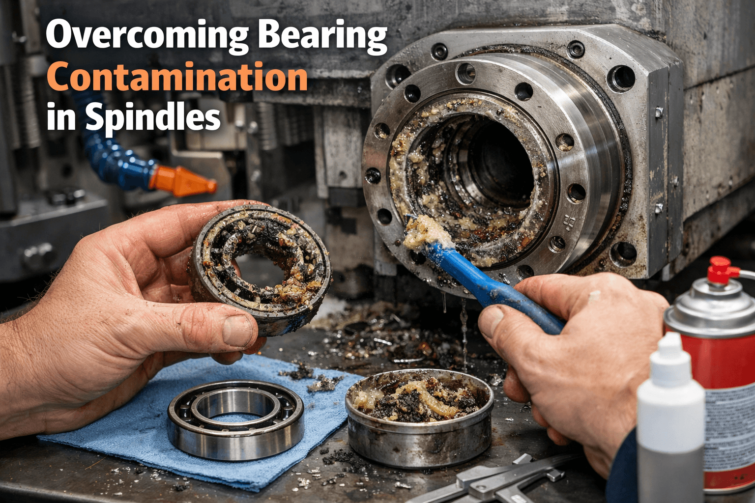 Overcoming Bearing Contamination in Spindles